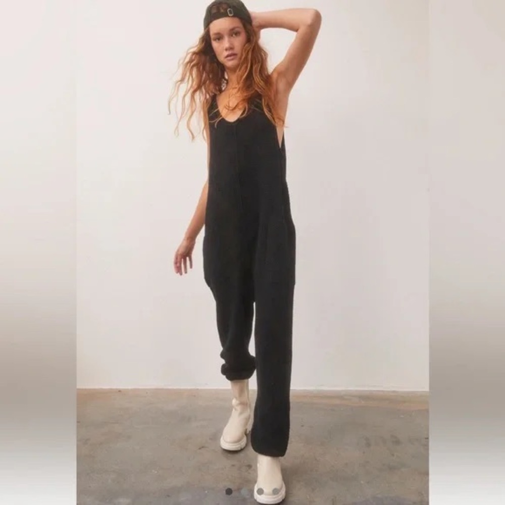 Free People Hailee Sweater Jumpsuit